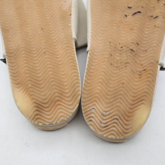 Adidas Y-3 Slide Platform Off White Suede Men’s 5 Women 6 Yohji Yamamoto GW8630 main image 5